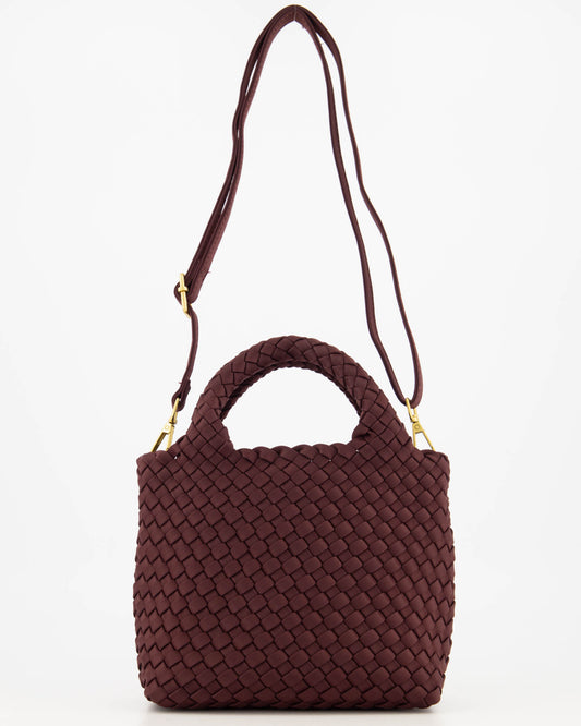 TAS ALYSSA BURGUNDY Kinaofashionboutique