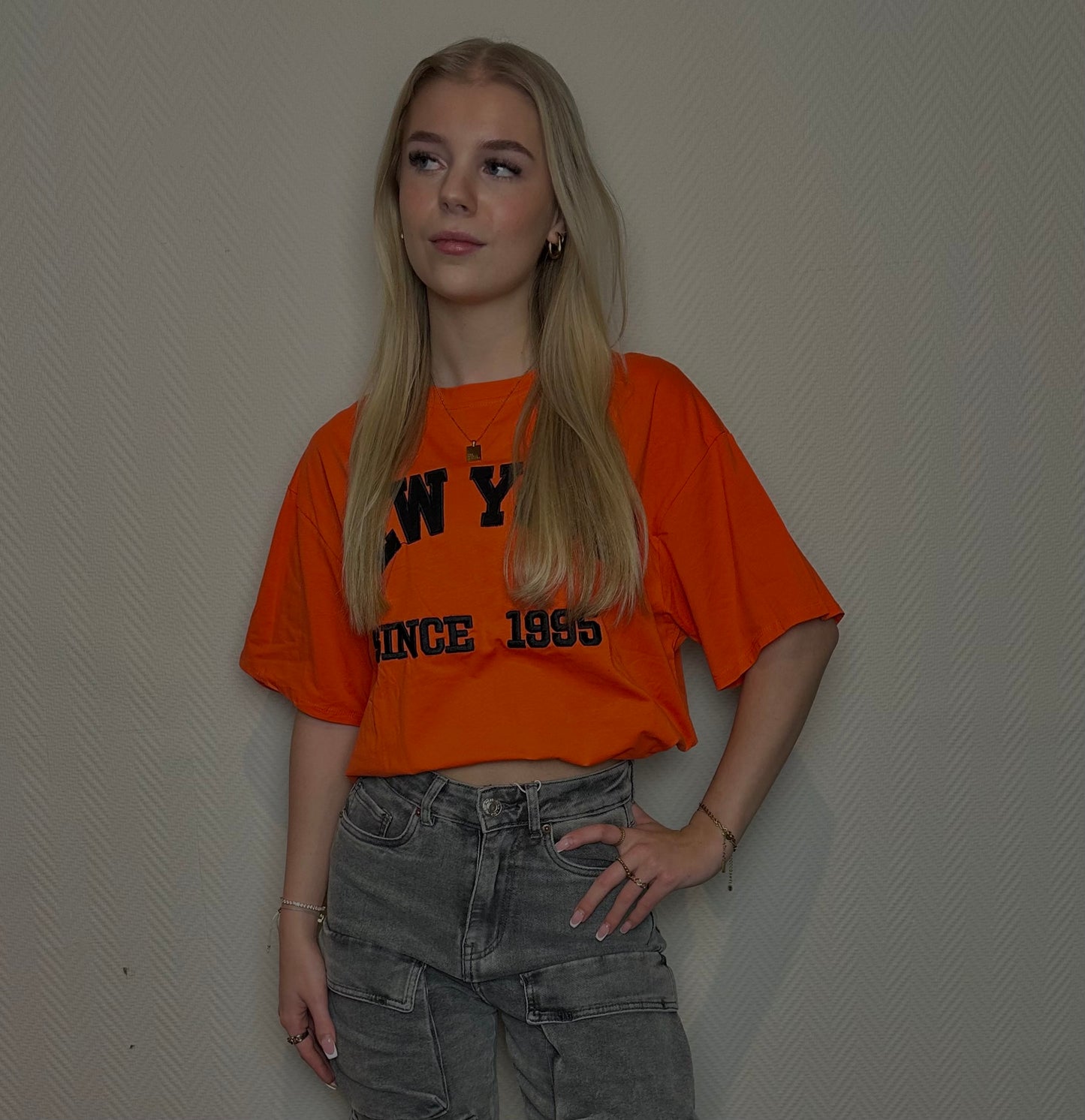 T-shirt NY Oranje