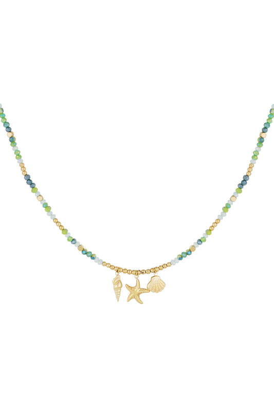 KETTING SHELLL GROEN