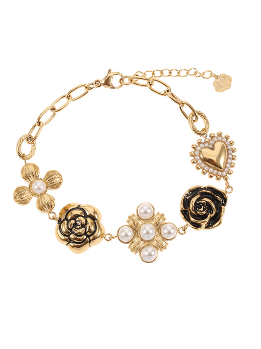 ARMBAND SARA - Rose & Camellia