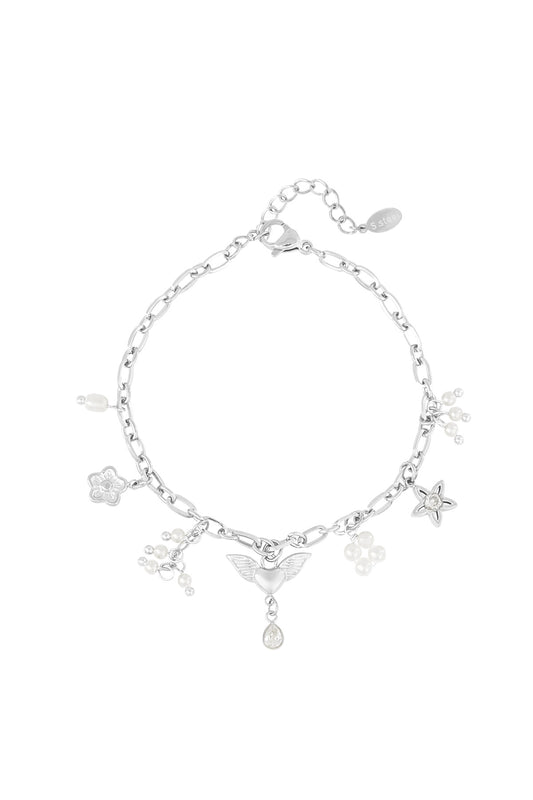 ARMBAND ANGEL DUST ZILVER