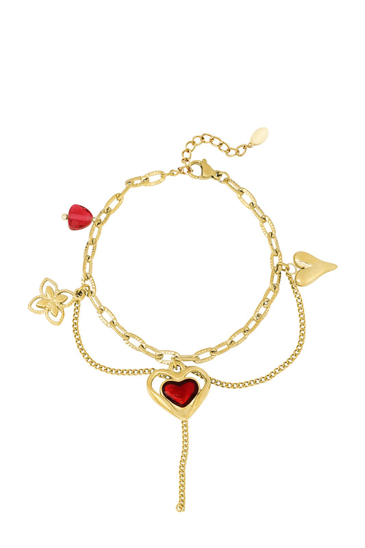 ARMBAND PULSE OF LOVE GOUD