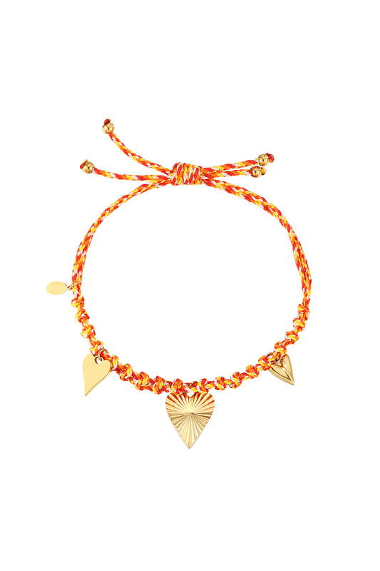 ARMBAND DREAMING OF LOVE ORANJE