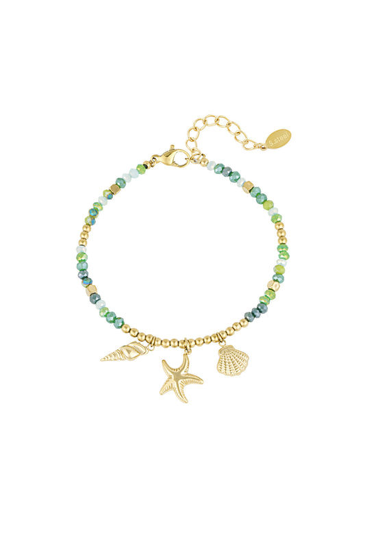ARMBAND SHELL DREAM GROEN