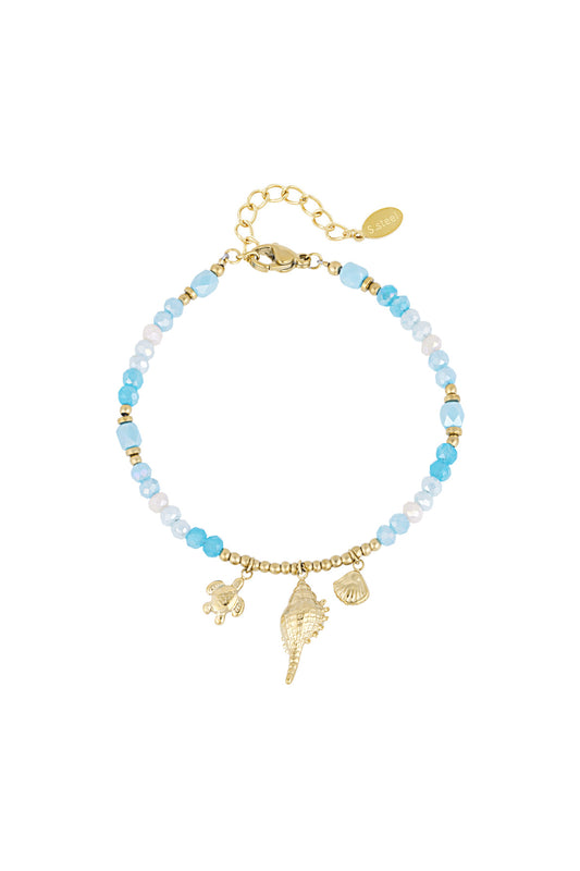 ARMBAND SHELL SHOW GOUD