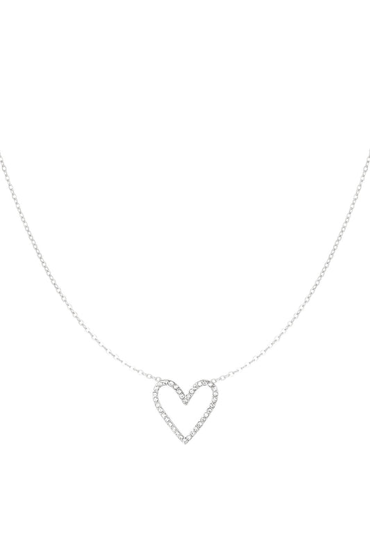 KETTING GLITTER HART