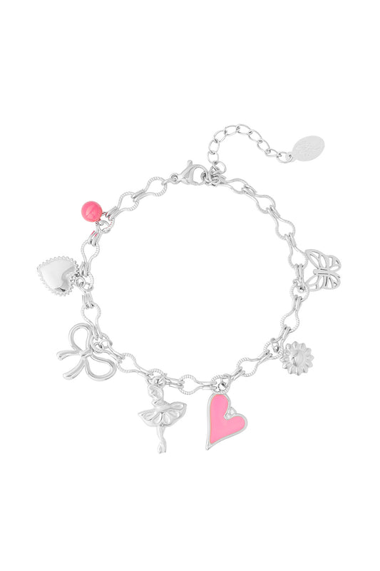 ARMBAND DANCING ZILVER