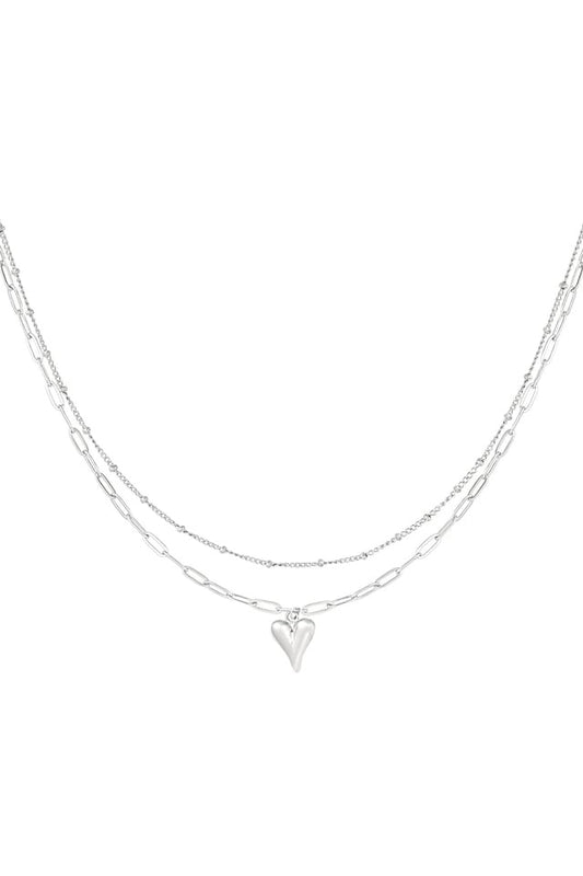 KETTING LOVING LAYERS SILVER