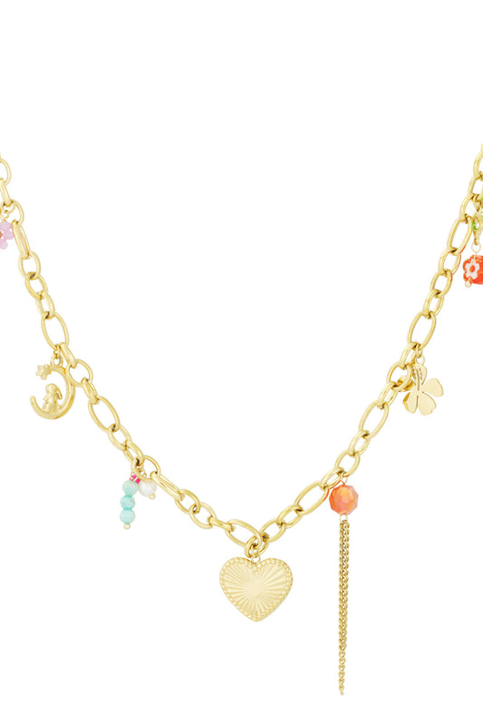 KETTING DREAMS LOVE GOUD