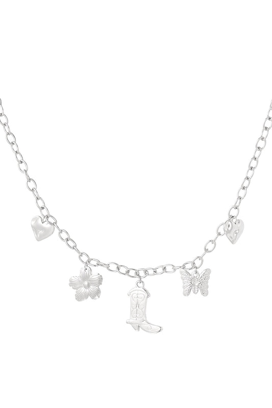 KETTING CHARM ADVENTURE ZILVER