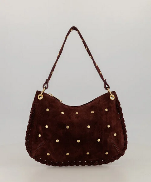 TAS CASEY SUEDE - BORDEAUX