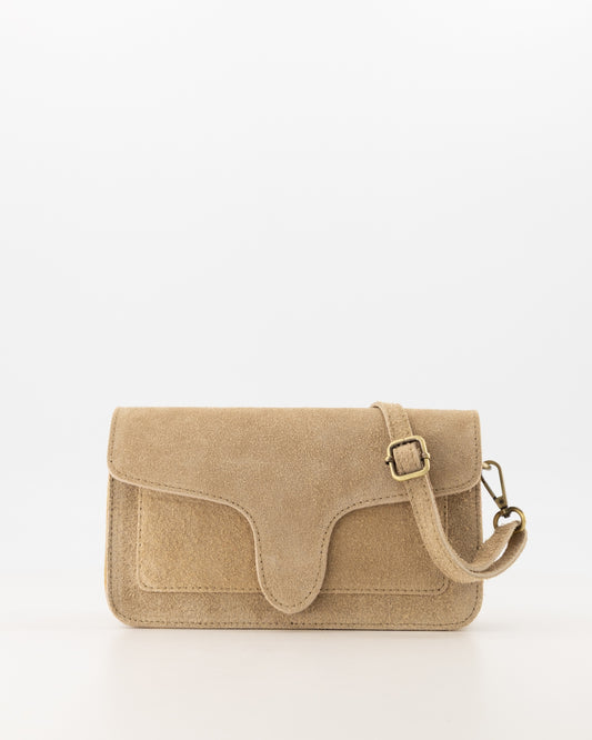TAS MARGOT SUEDE SAND