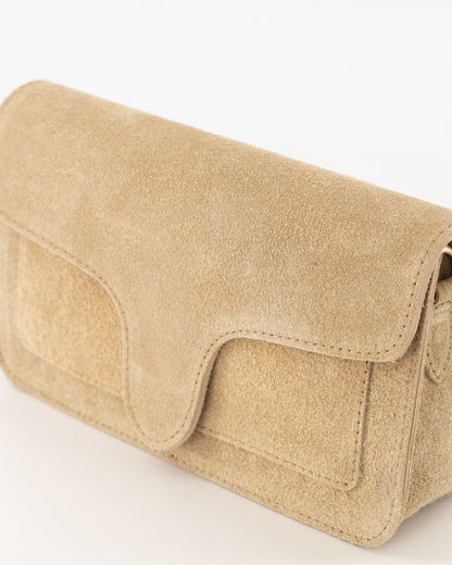 TAS MARGOT SUEDE SAND