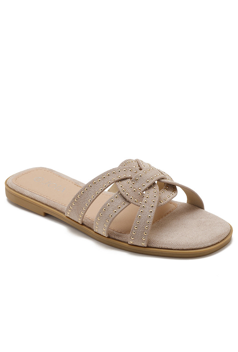 SLIPPERS BEAU KHAKI