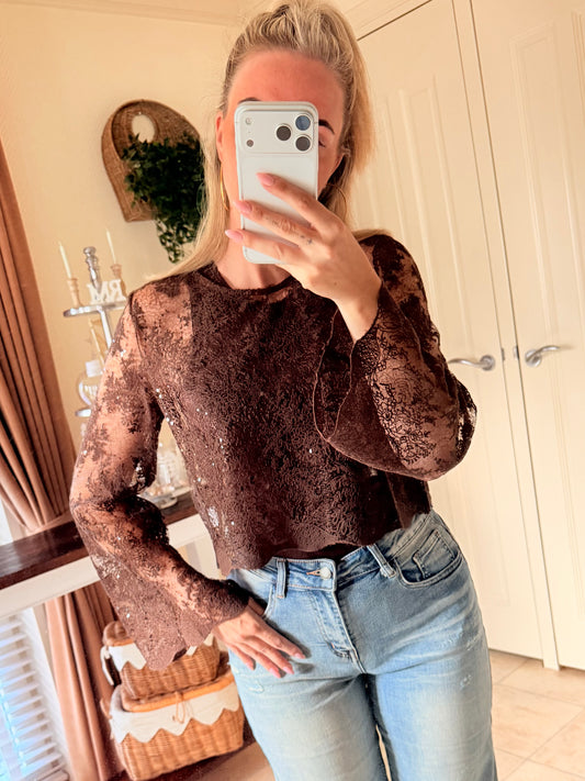 TOP DINA BRUIN 65033