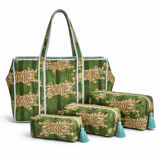 TAS PANTER SET GROEN