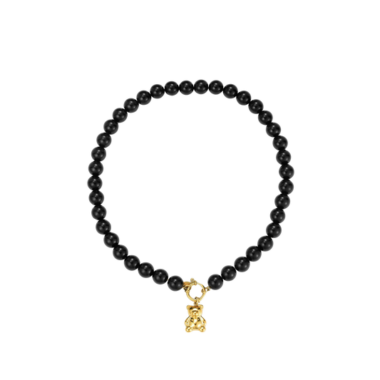 KETTING ZWART BEERTJE 101213302