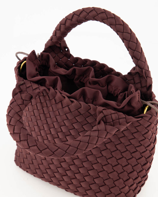 TAS ALYSSA BURGUNDY Kinaofashionboutique