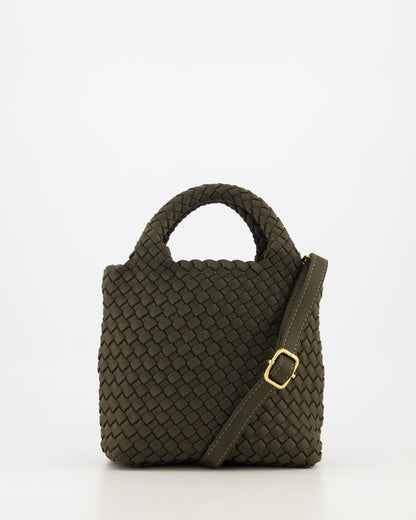 TAS ALYSSA DEEP OLIVE GREEN Kinaofashionboutique