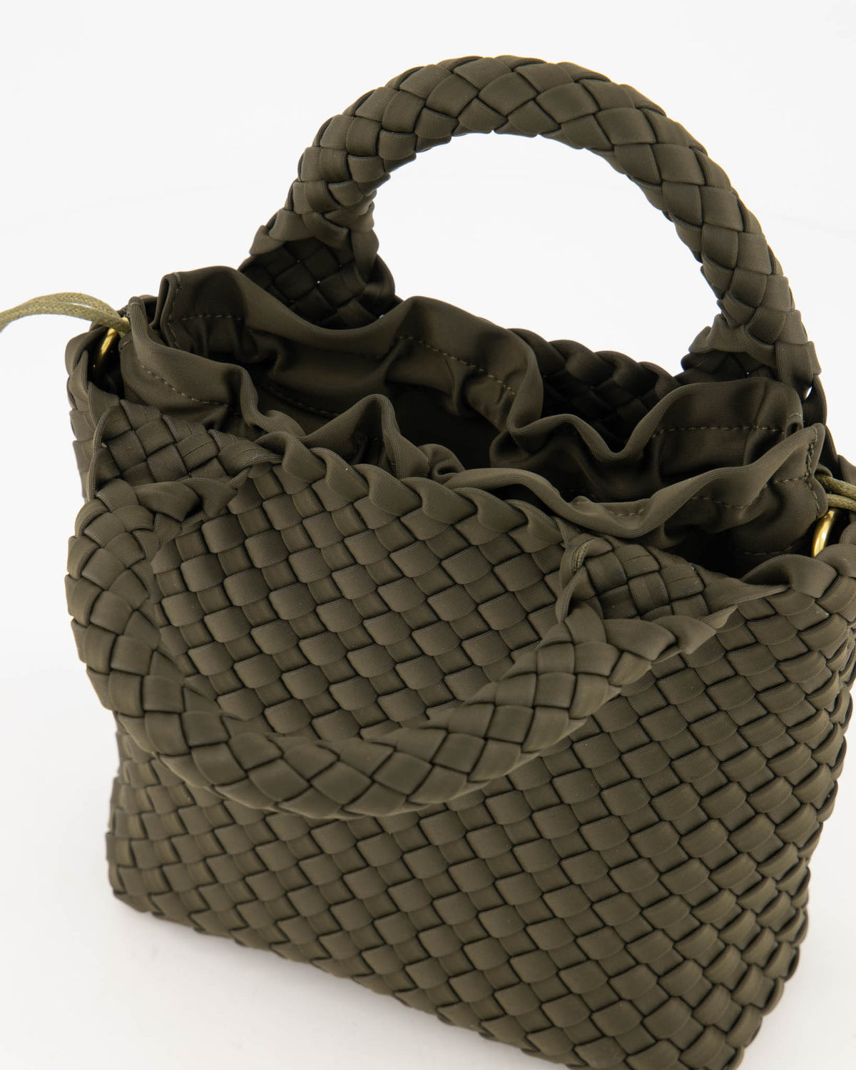 TAS ALYSSA DEEP OLIVE GREEN Kinaofashionboutique