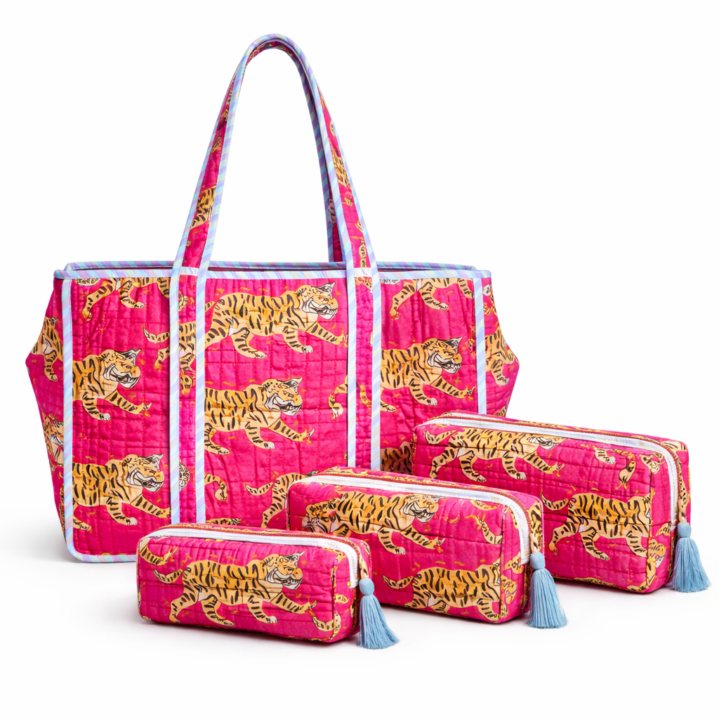 TAS PANTER SET FUSHIA