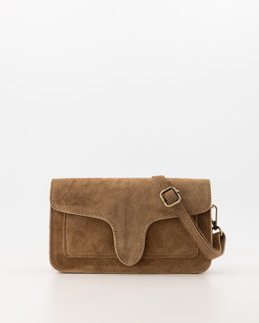 TAS MARGOT SUEDE TAUPE