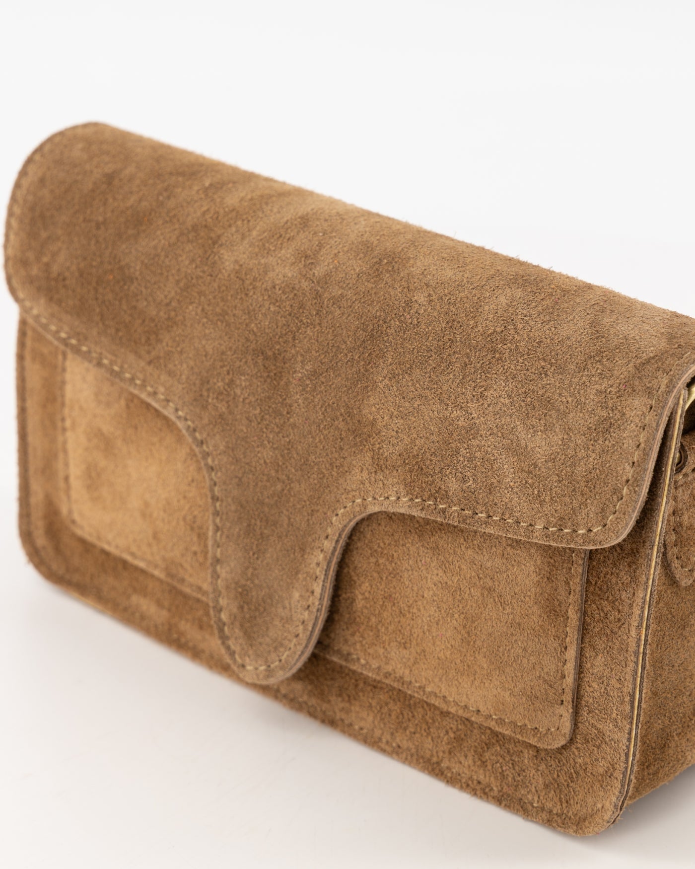 TAS MARGOT SUEDE TAUPE
