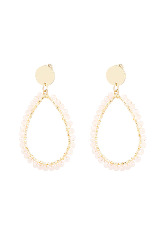 OORBELLEN LOUISE CREME