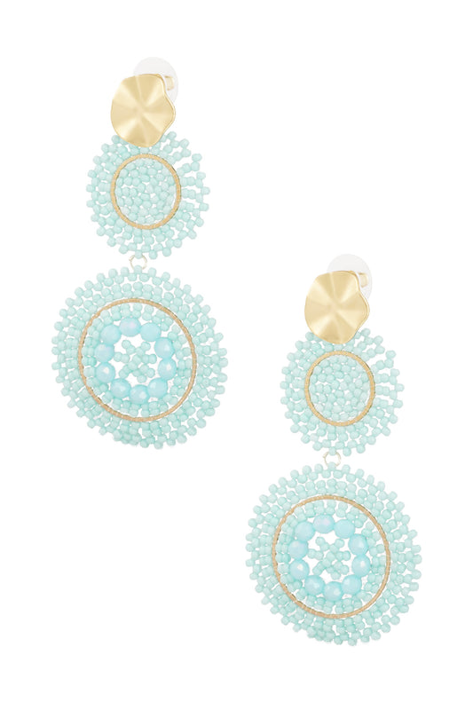OORBELLEN SUNFLOWER MINT