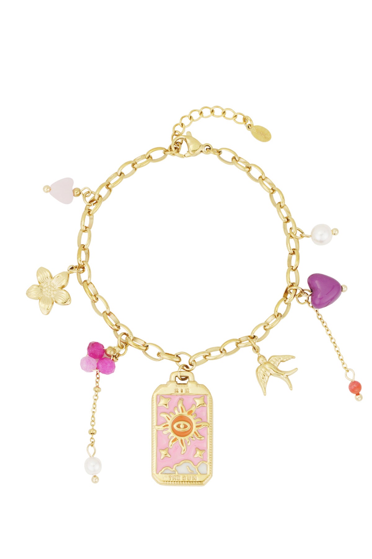 ARMBAND LOVE DUST GOUD