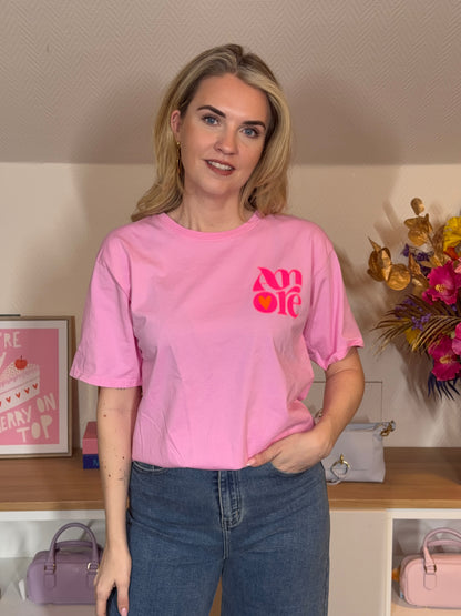 T-SHIRT AMORE ROZE