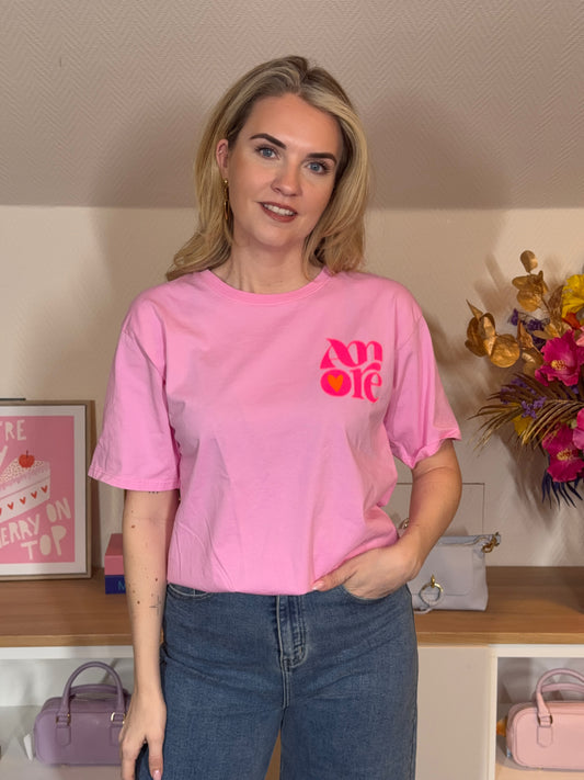 T-SHIRT AMORE ROZE