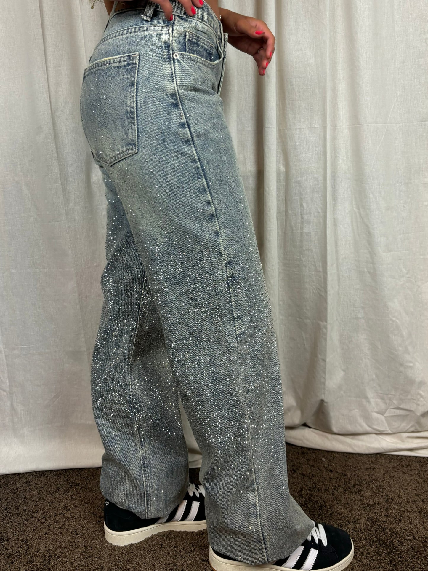 JEANS SPARKLE DONKER