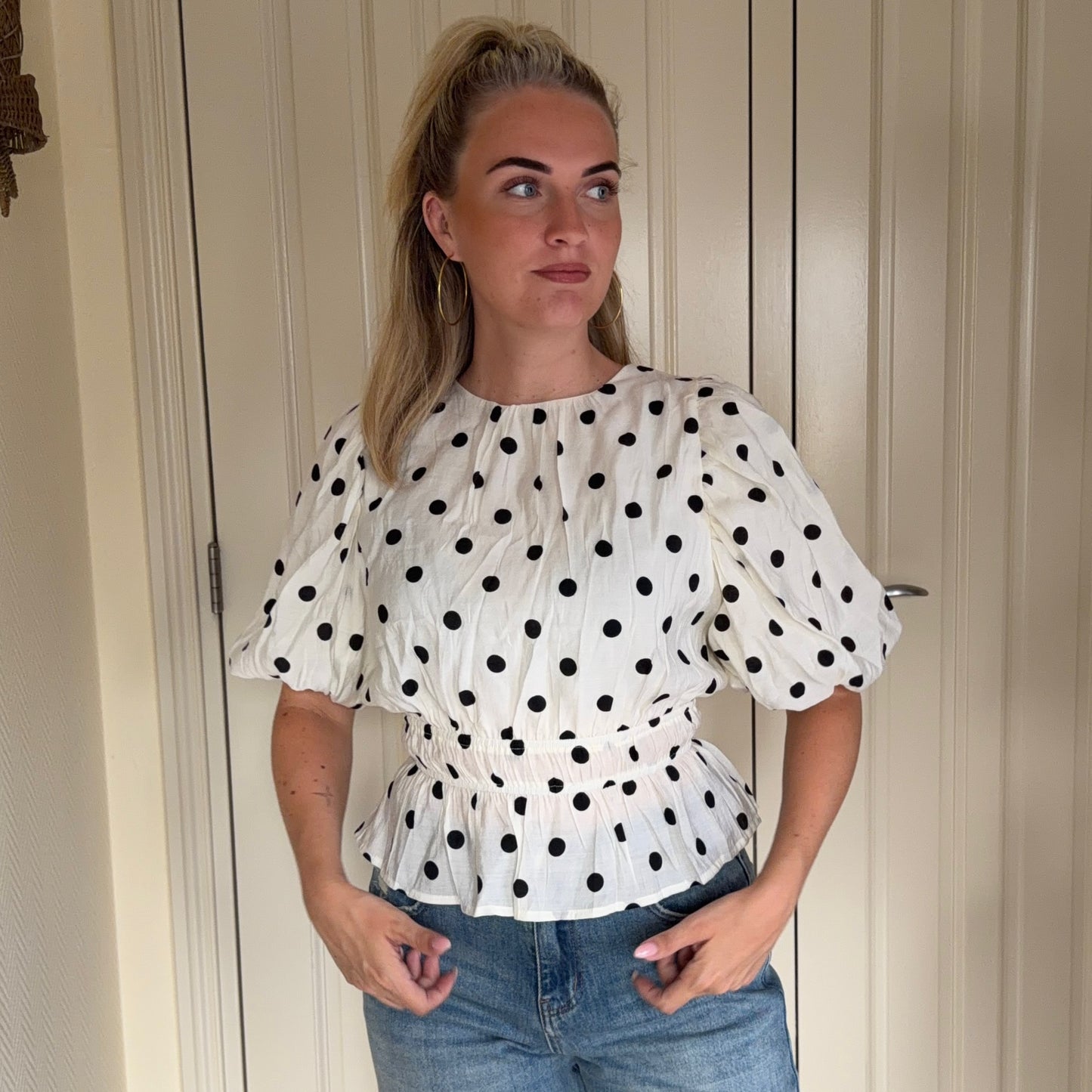 TOP POLKA DOT H4570