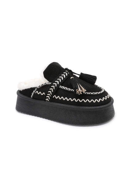 BOOTS COZY BENTHE ZWART