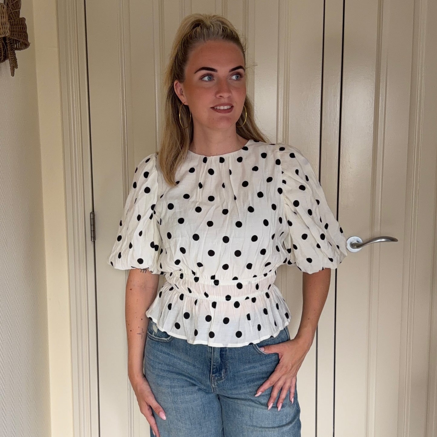 TOP POLKA DOT H4570