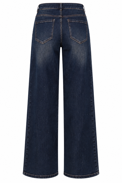 JEANS JENNY GLITTER WIDE LEG 8745 Kinaofashionboutique
