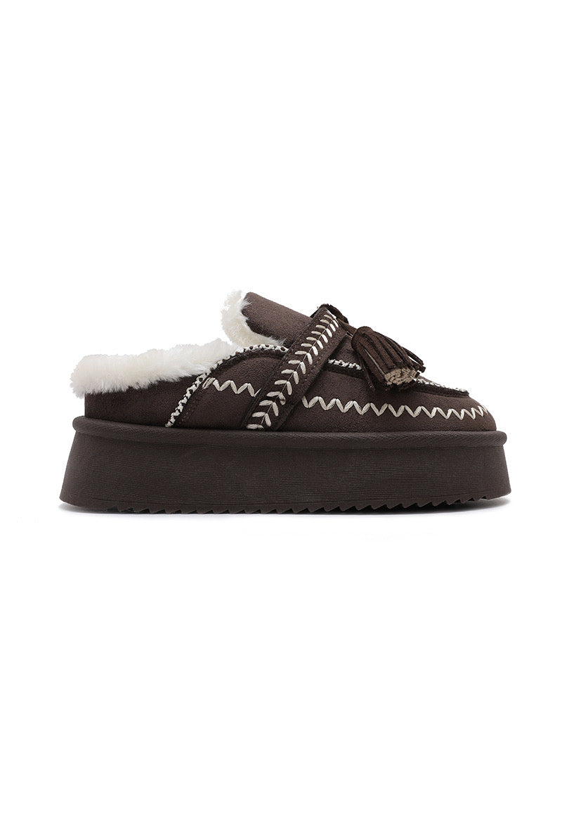 BOOTS COZY BENTHE BRUIN