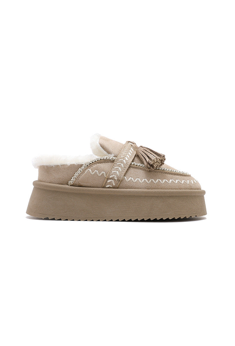 BOOTS COZY BENTHE KHAKI