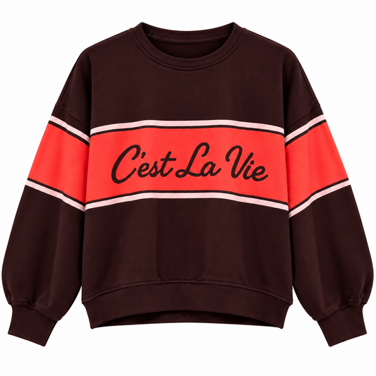 TRUI C’EST LA VIE BRUIN - MOOIJ Kinaofashionboutique