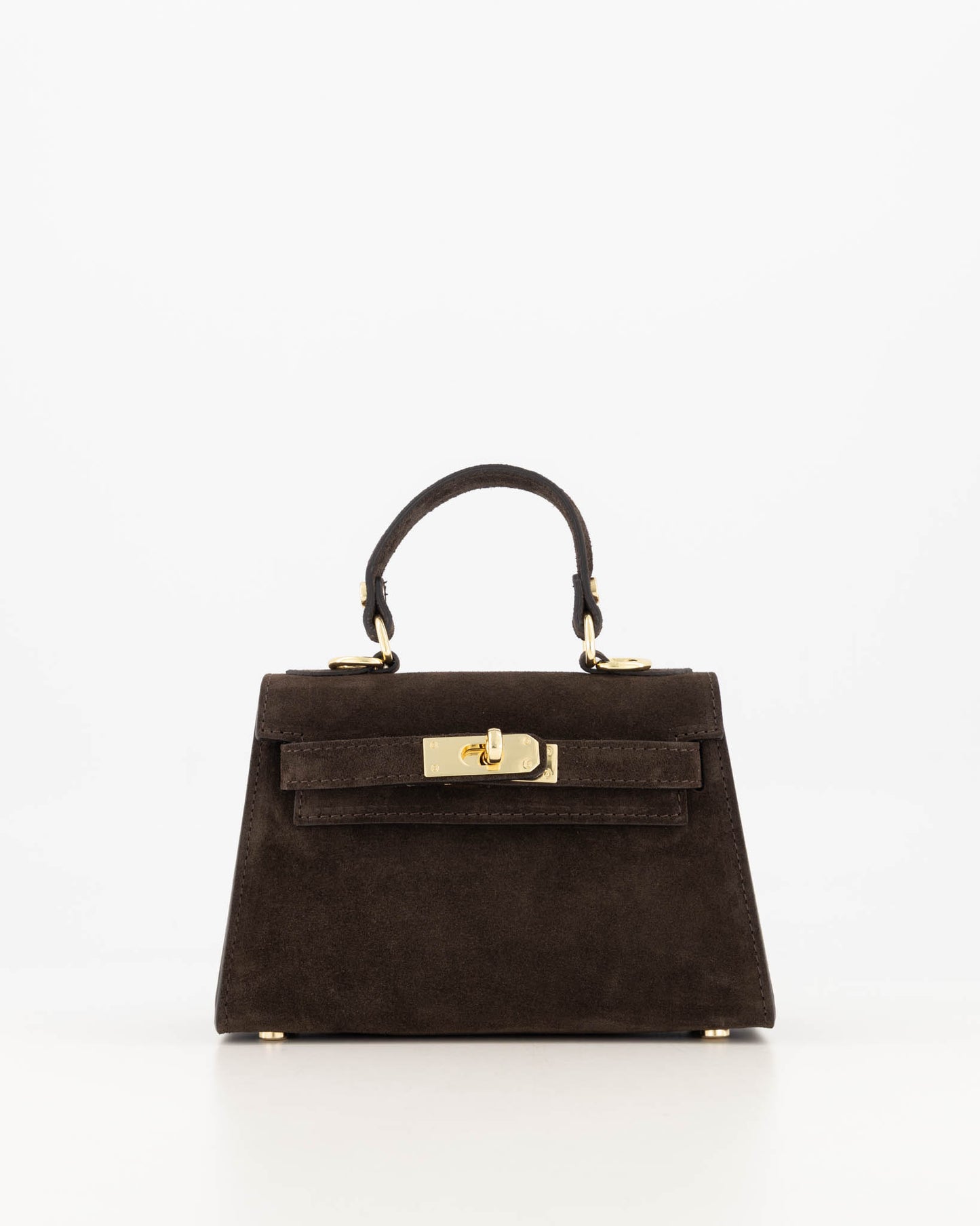 TAS GRACE BROWN SUEDE
