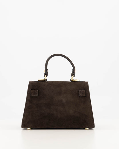 TAS GRACE BROWN SUEDE