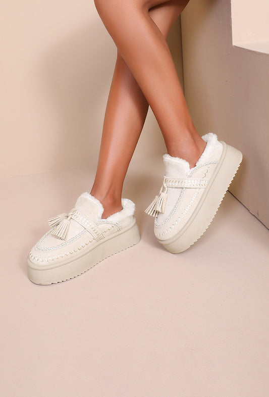 BOOTS COZY BENTHE BEIGE