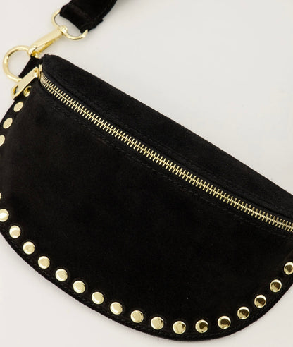 TAS DEBBY SUEDE - ZWART