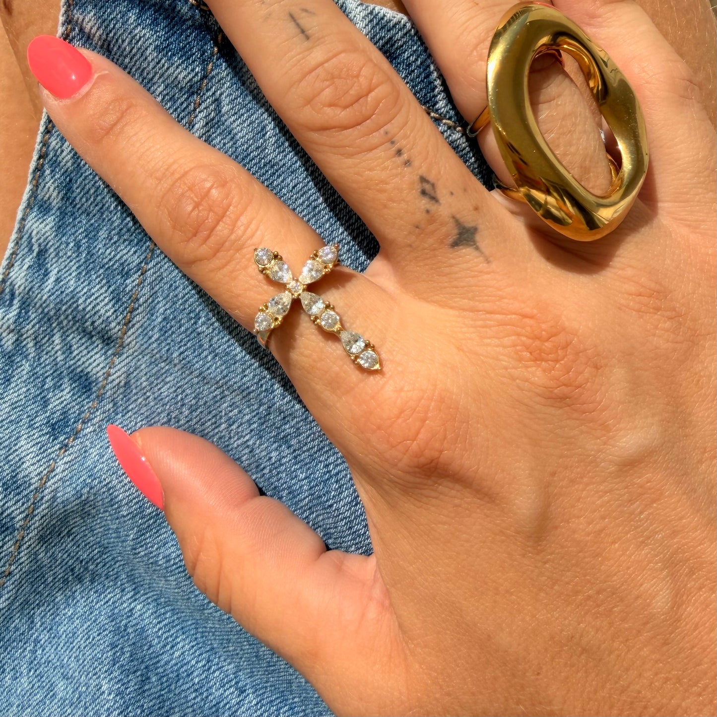 RING FAITH GLITTER