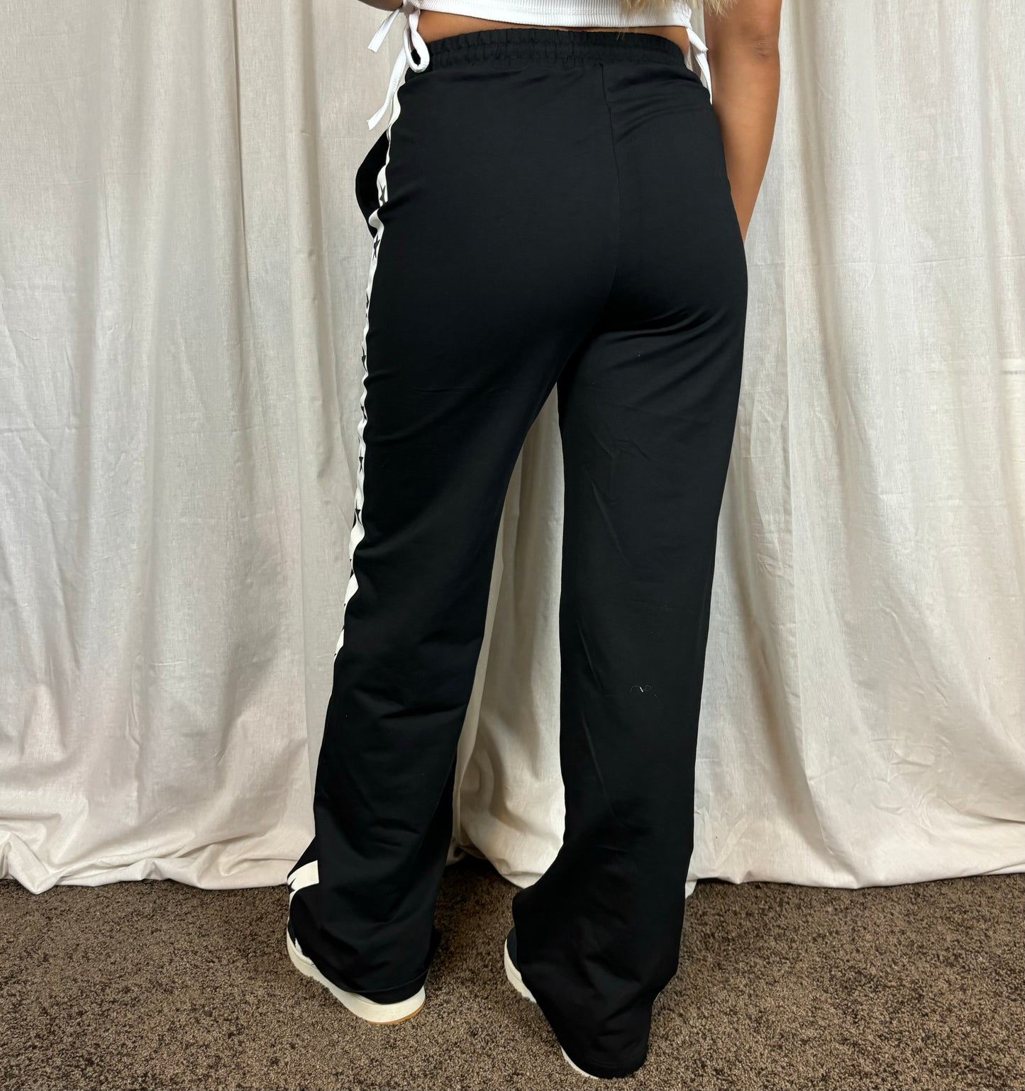 JOGGER PANTS STARS ZWART