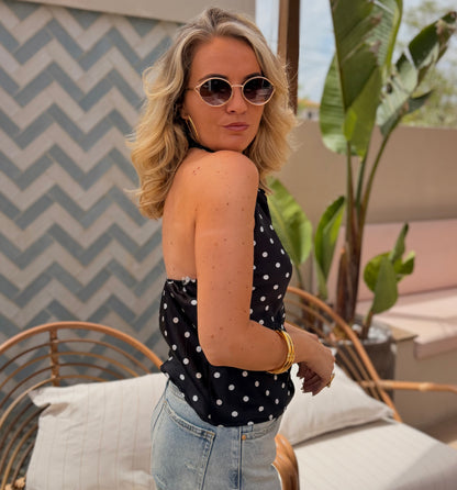 TOP LOLA ZWART H91015