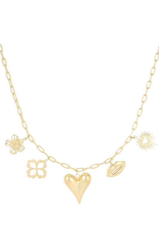 KETTING LOVE GOUD