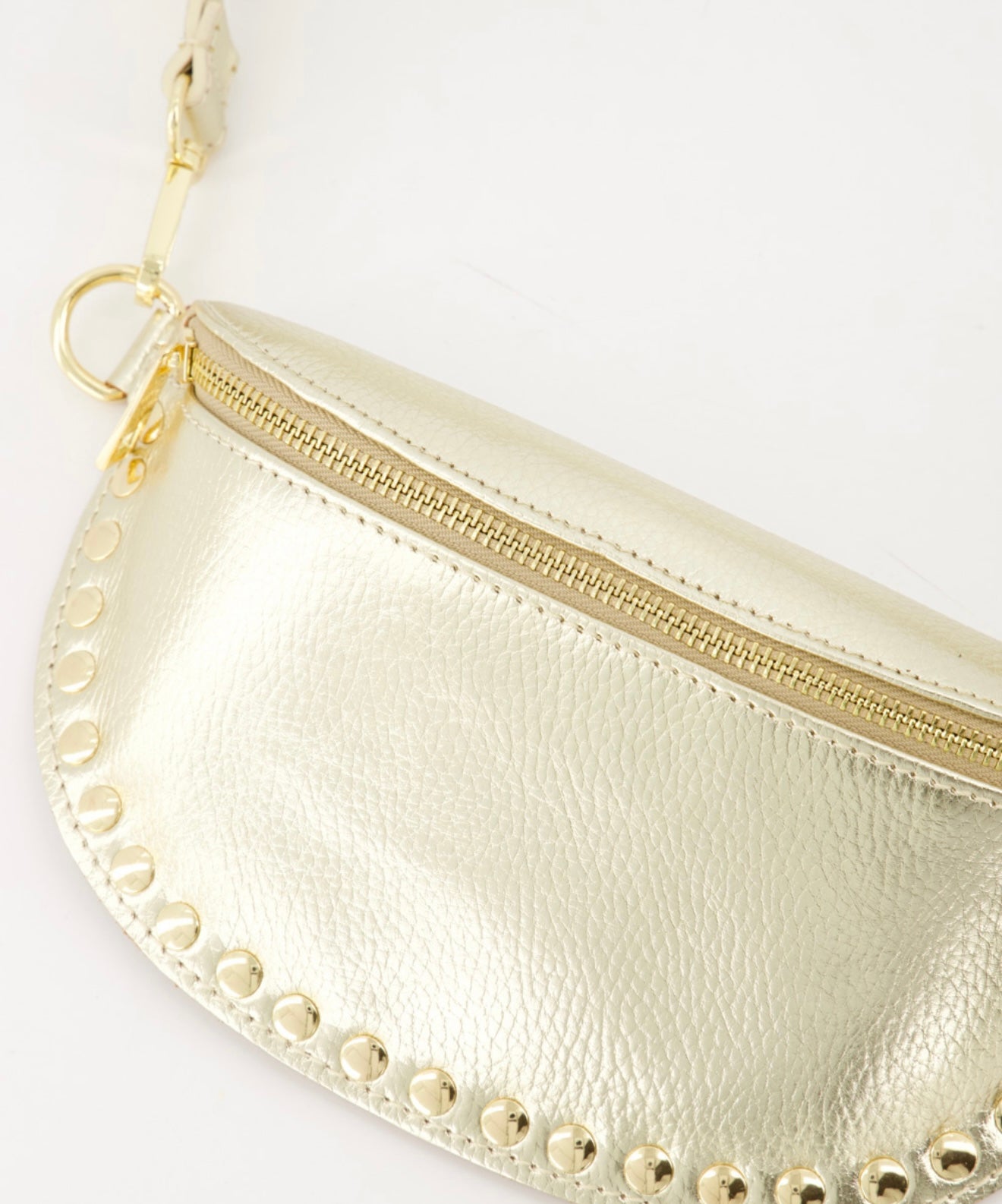TAS DEBBY LEATHER - GOUD