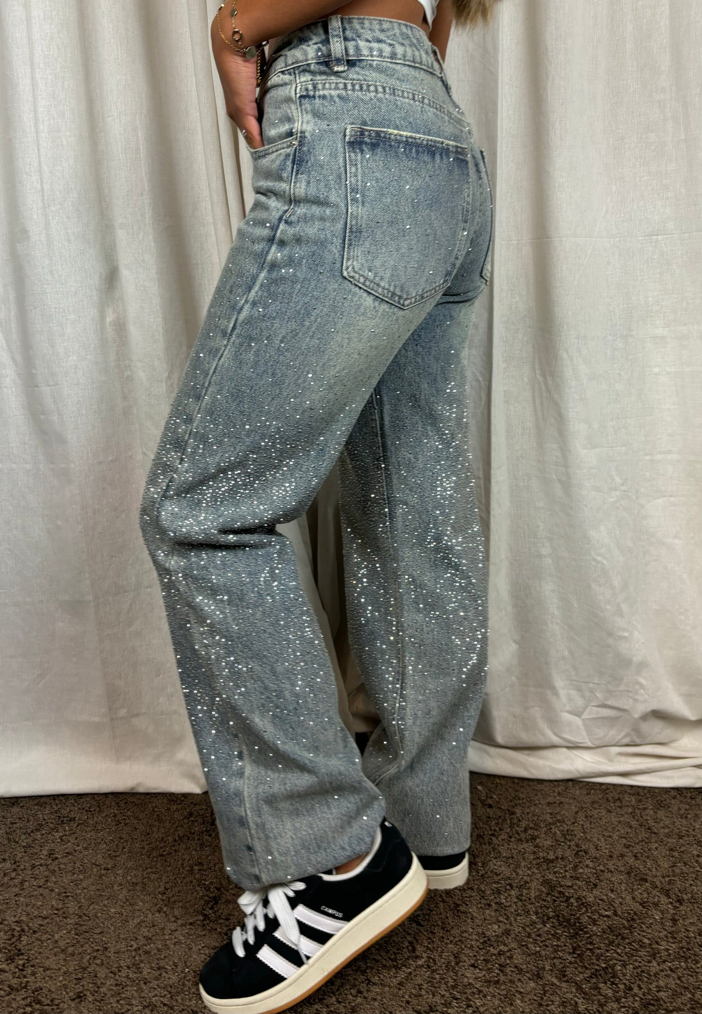 JEANS SPARKLE DONKER